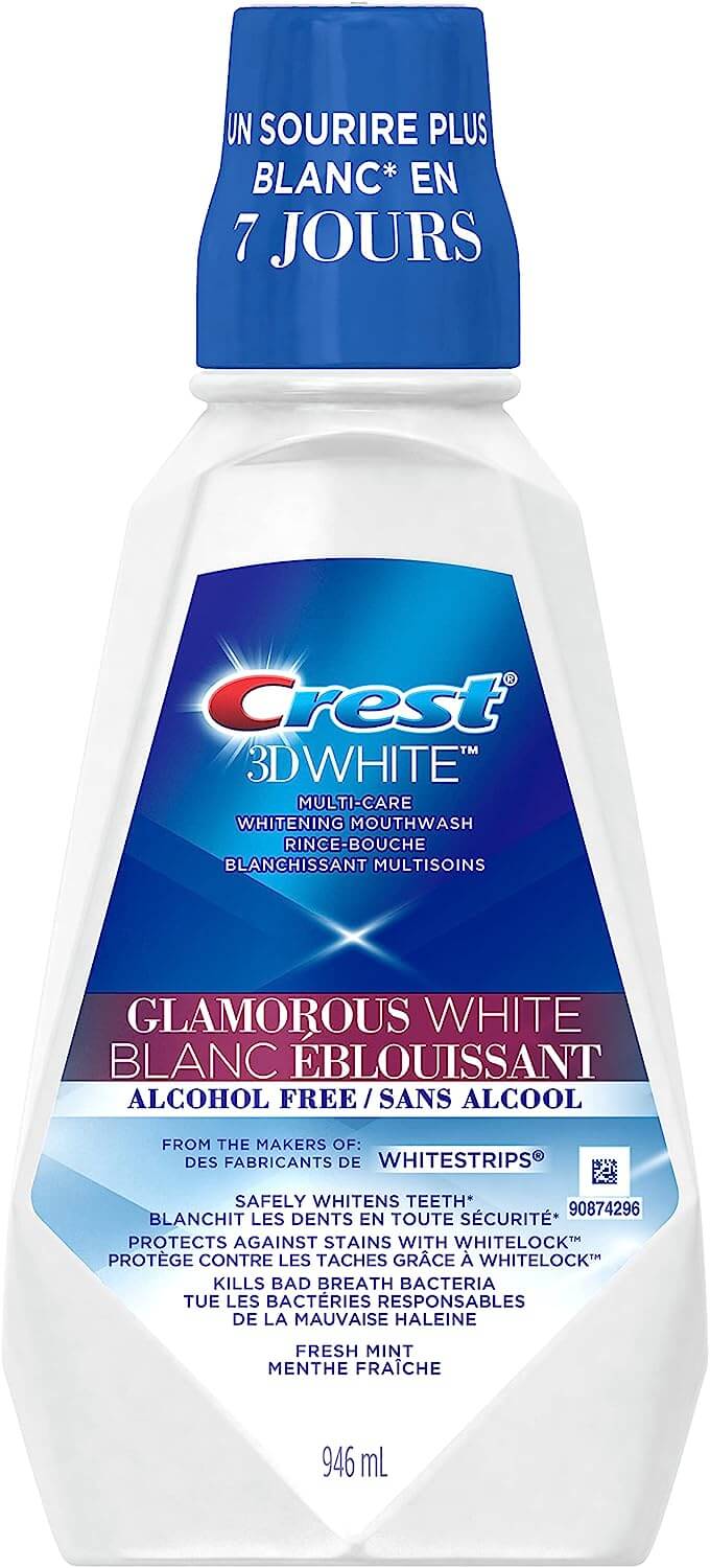 Crest 3D White Whitening Mouthwash