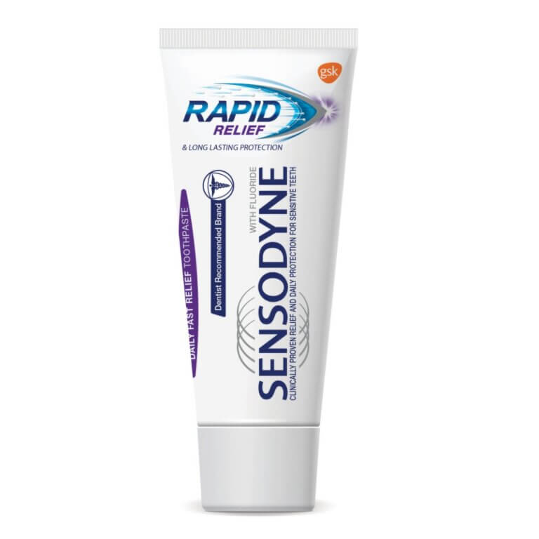 Sensodyne rapid relief sensitivity toothpaste