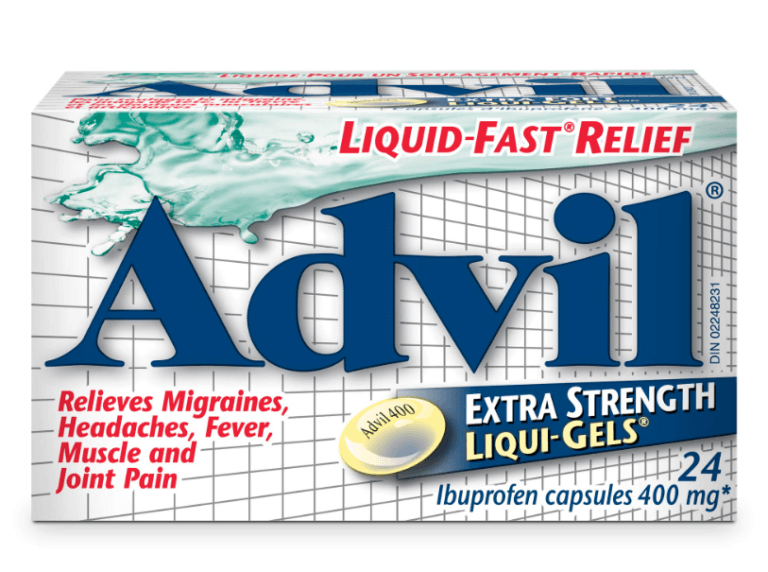 Advil Liqui-Gel dental pain medication