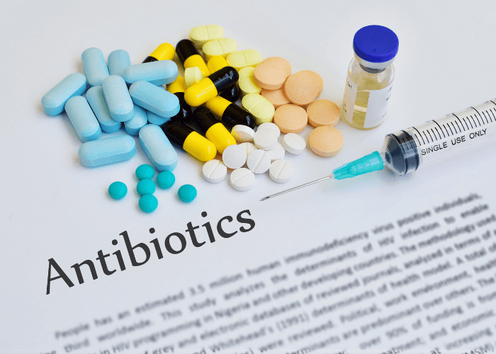 Antibiotic prescription for dental infection