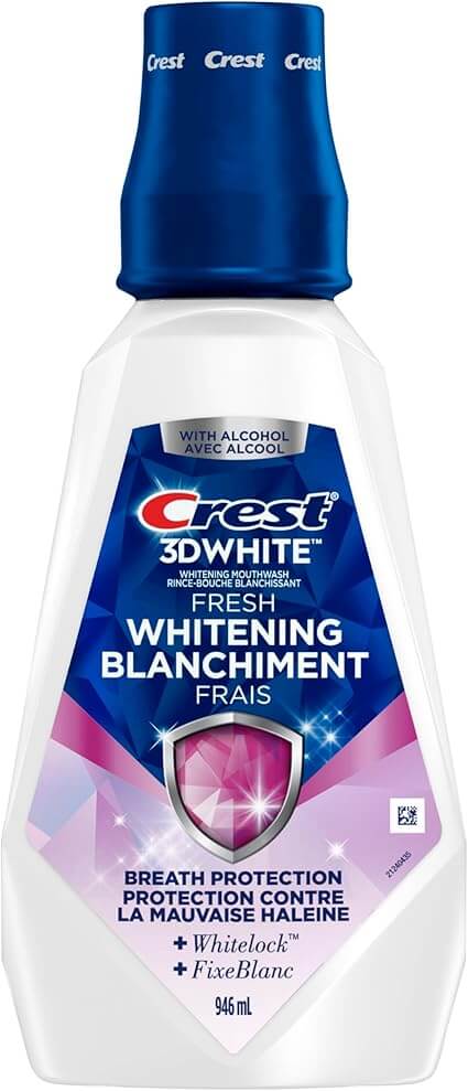 Crest 3D White mouthwash